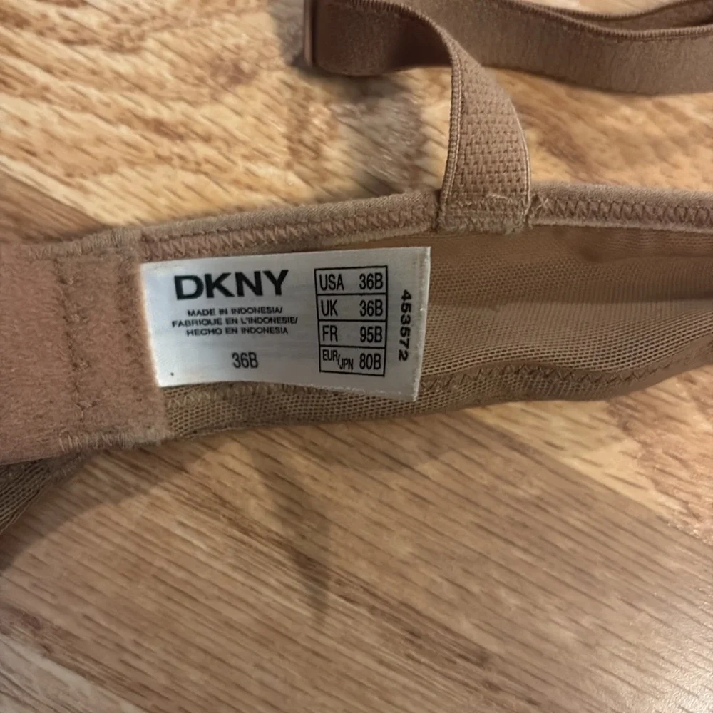 Set of Three Bras in Cream, Black, and Brown - Picture 2 of 3